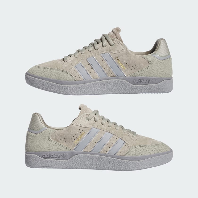 ADIDAS TYSHAWN LOW SILVER GREY GOLD 2