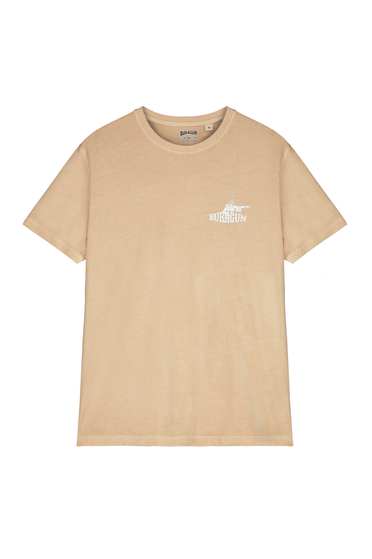CAMISETA BURAGUN Fenice Camel washed 2-1