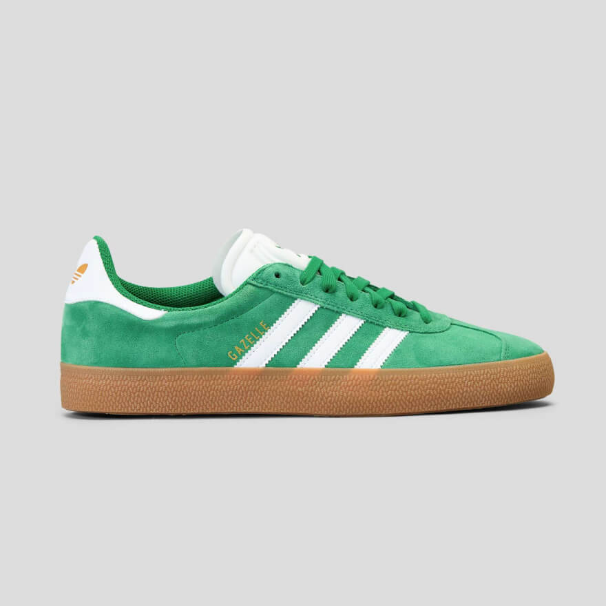 ADIDAS GAZELLE ADV GREEN WHITE 1