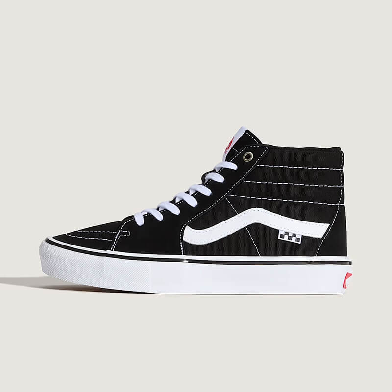 VANS SKATE SK8-HI BLACK WHITE 1 copia