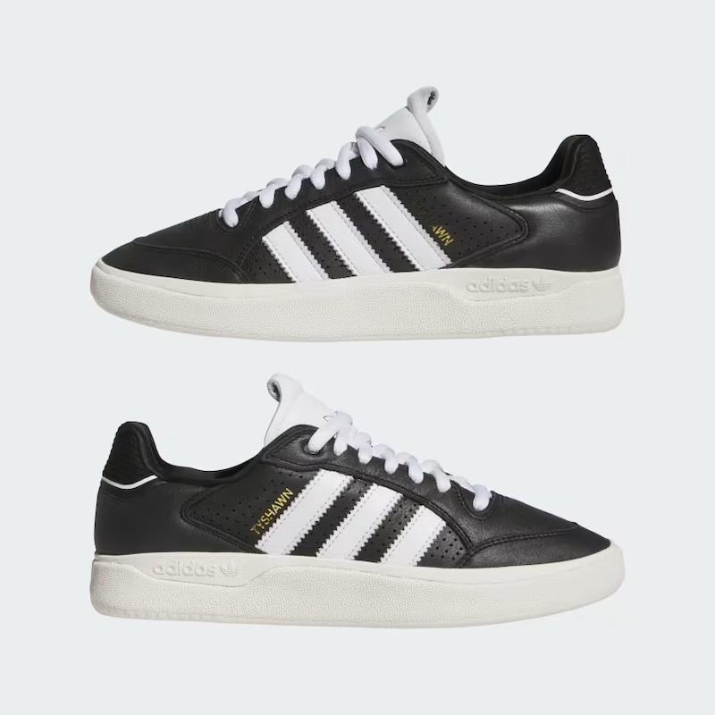 ADIDAS TYSHAWN LOW BLACK BLACK WHITE 2 copia