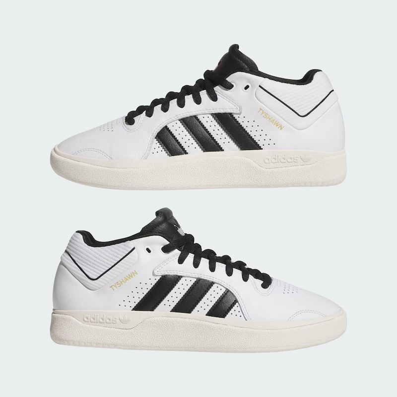 ADIDAS TYSHAWN MID CLOUD WHITE BLACK 2 copia