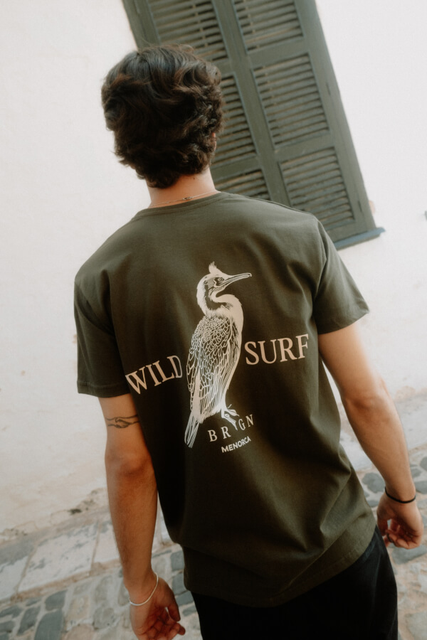 Camiseta Buragun Cormoran army green 2