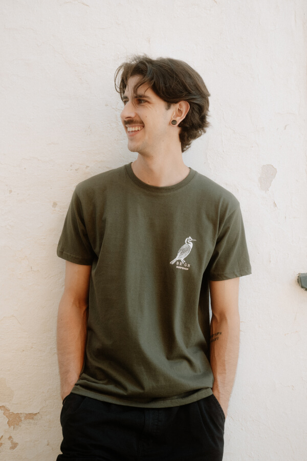 Camiseta Buragun Cormoran army green