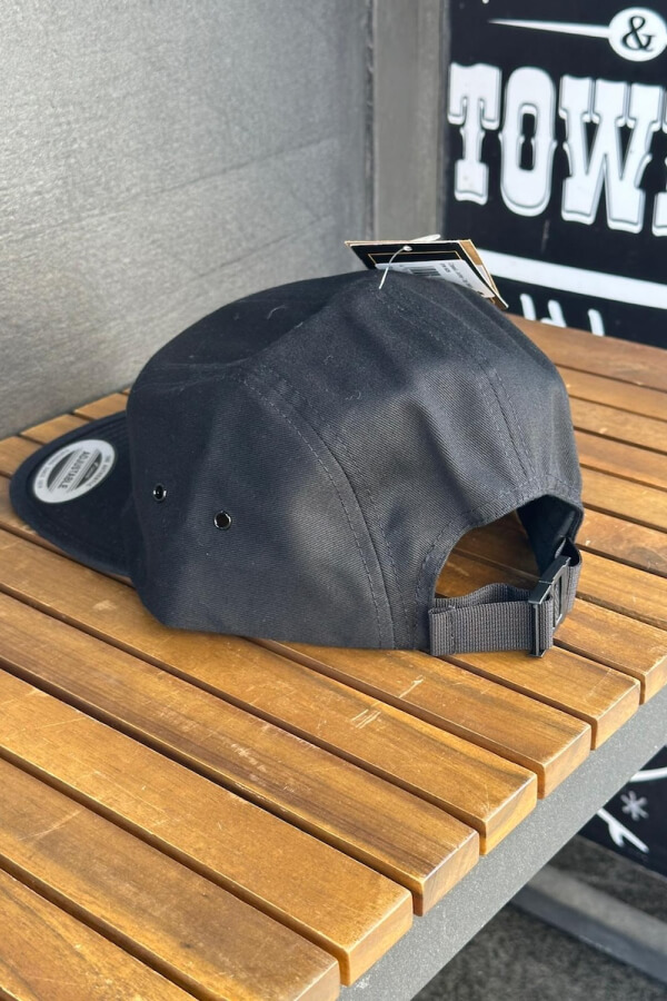 GORRA BURAGUN CLASSIC 5 PANEL BLACK 3