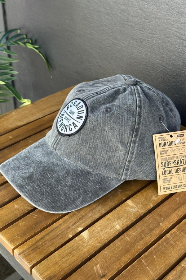 GORRA BURAGUN CLASSIC WASHED BLACK 1