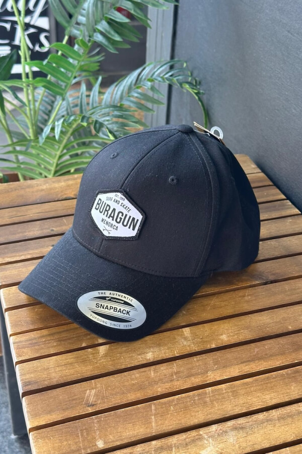 GORRA BURAGUN CROSS SNAPBACK BLACK 1