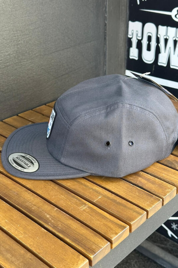 GORRA BURAGUN LIGHTHOUSE 5 PANEL GREY 2