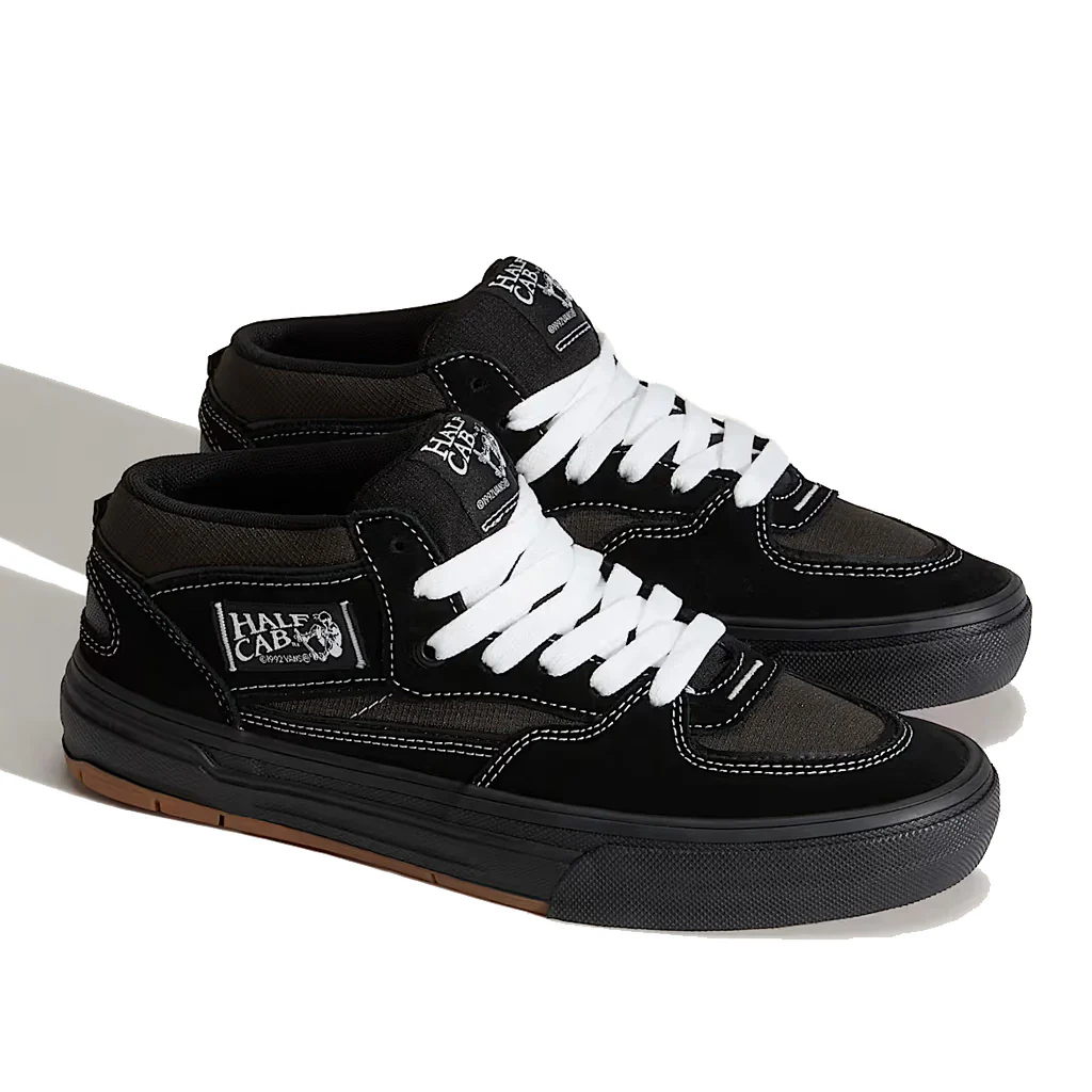 VANS SKATE HALF CAB WAFFLECUP BLACK 2
