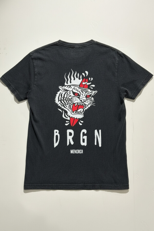 CAMISETA BURAGUN BENGAL BLACK WASHED 2
