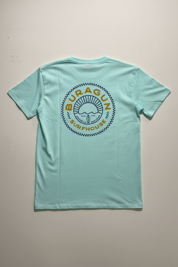 CAMISETA BURAGUN SUNRISE ORGANIC MINT 1