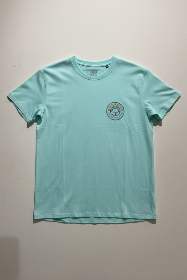 CAMISETA BURAGUN SUNRISE ORGANIC MINT 2