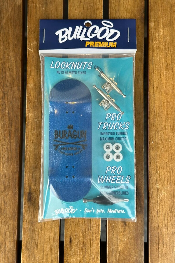 Fingerskate Buragun spray blue