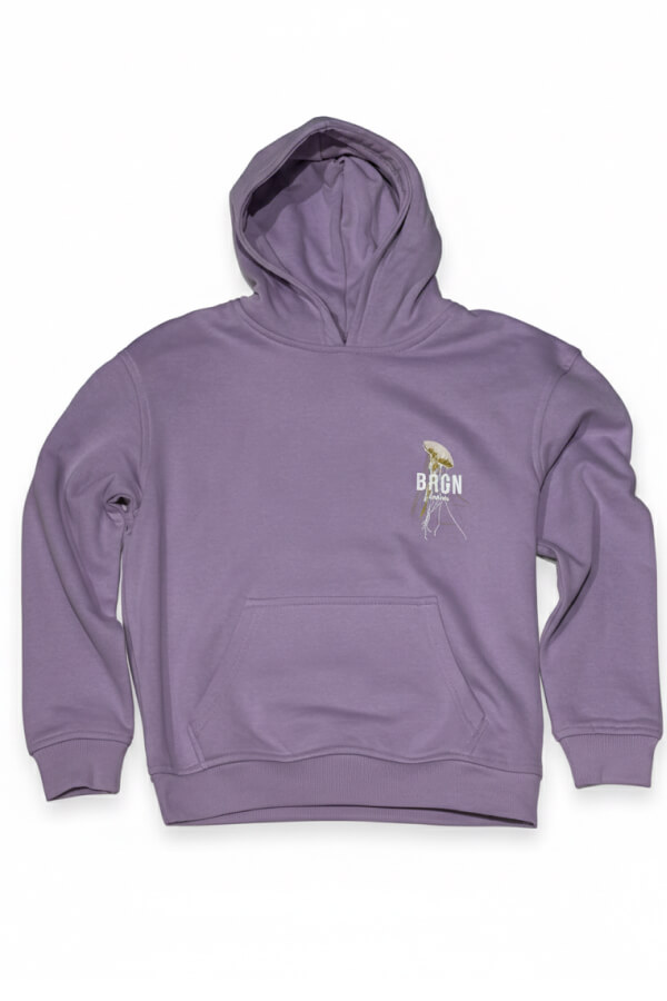 SUDADERA BURAGUN JELLYFISH LILAC KIDS 1
