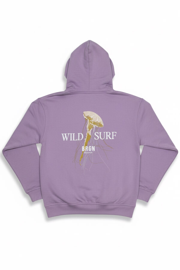 SUDADERA BURAGUN JELLYFISH LILAC KIDS 2