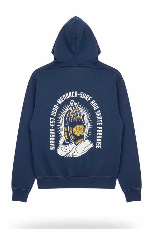 SUDADERA BURAGUN PRAYING NAVY WASHED 1 (1)