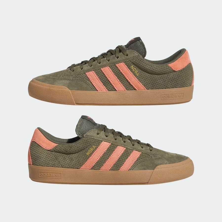 ADIDAS NORA GREEN PINK GUM 2