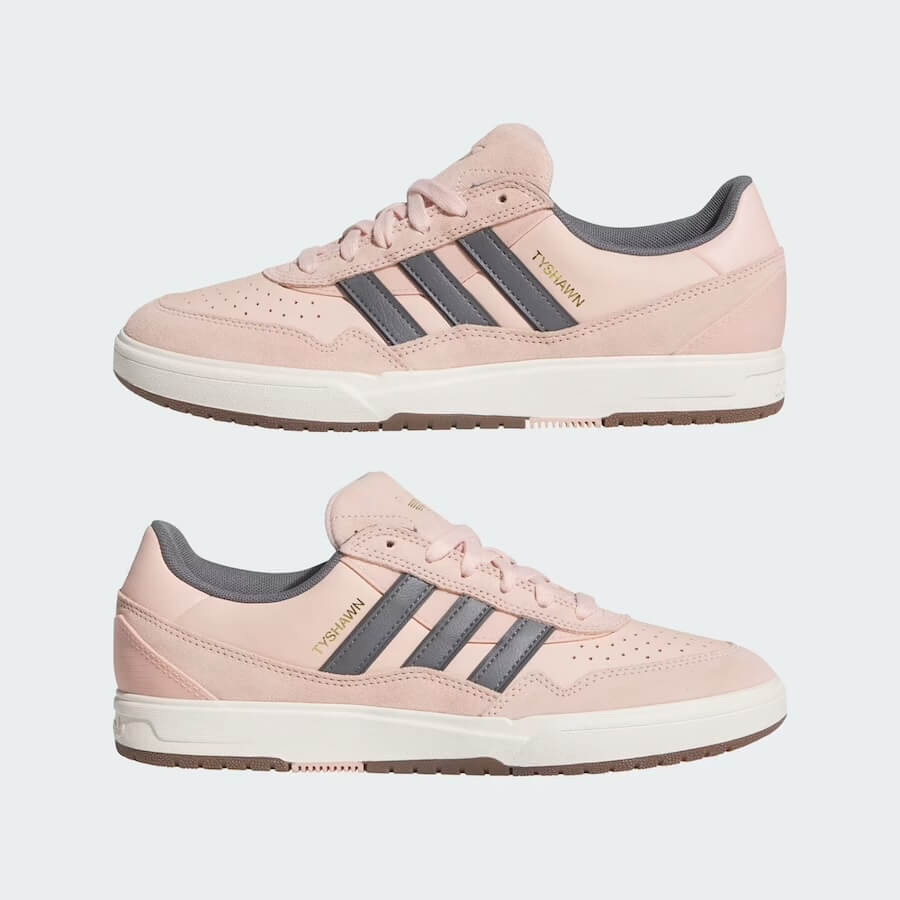 ADIDAS TYSHAWN II PINK GREY WHITE 2