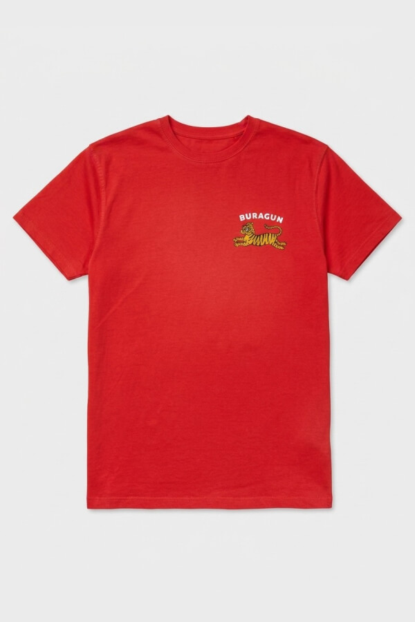 CAMISETA BURAGUN LUCKY PEACH WASHED 1 1