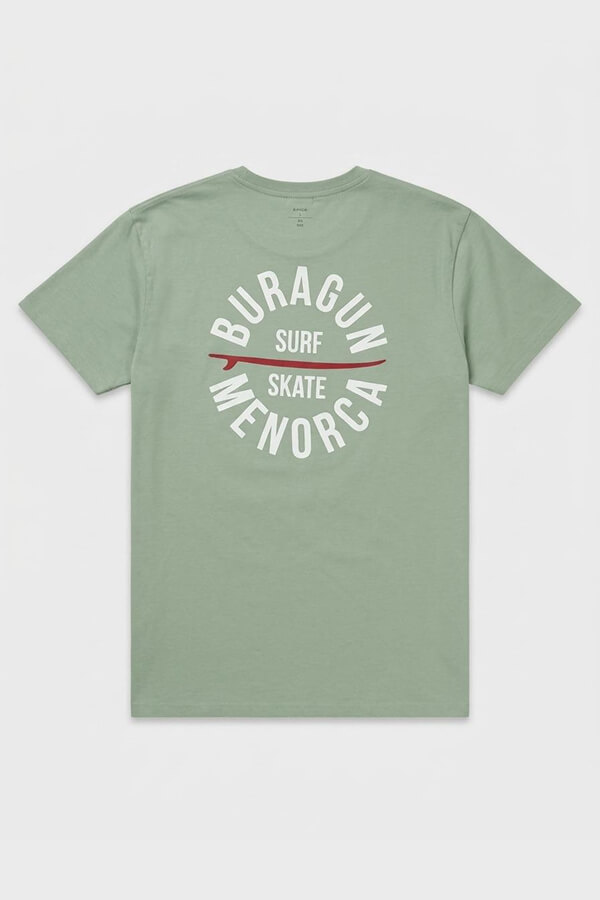 CAMISETA BURAGUN NO RING ORGANIC GREEN 2