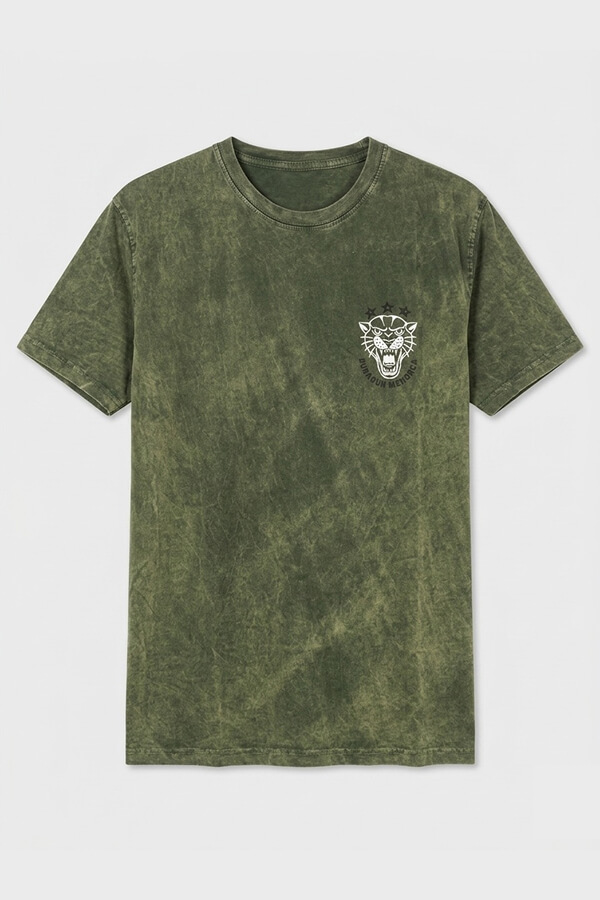 CAMISETA BURAGUN PHANTER ARMY WASHED 1 1