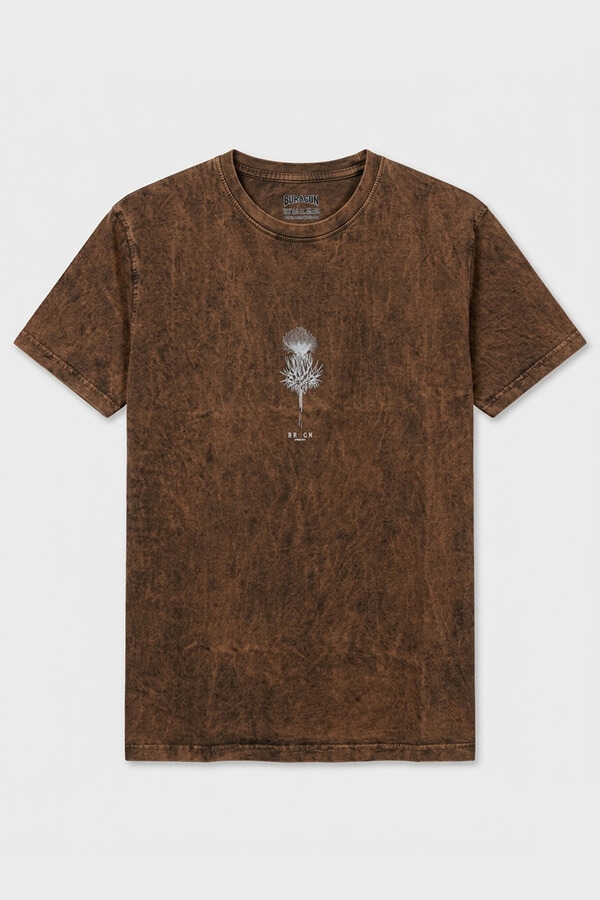 CAMISETA BURAGUN WILD BROWN WASHED 2 1