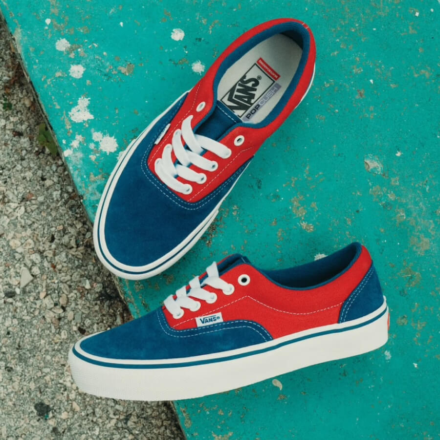 VANS SKATE ERA BLUE RED 3 1