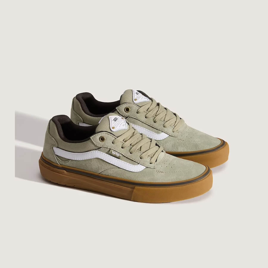 VANS SKATE KYLE WALKER WAFFLECUP GREEN 2 1