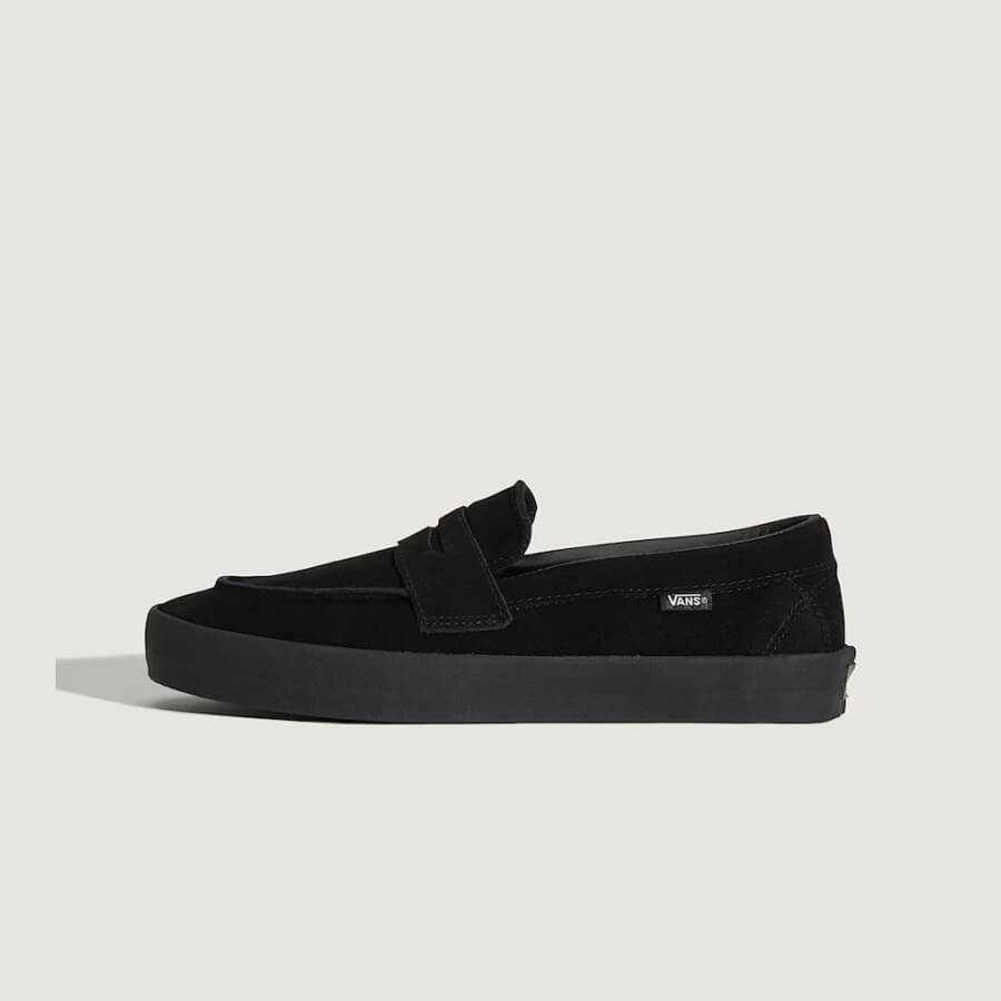 VANS SKATE LOAFER SUED BLACK 1 1