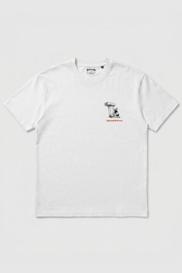 CAMISETA BURAGUN TALAIOTS ORGANIC WWHITE 1