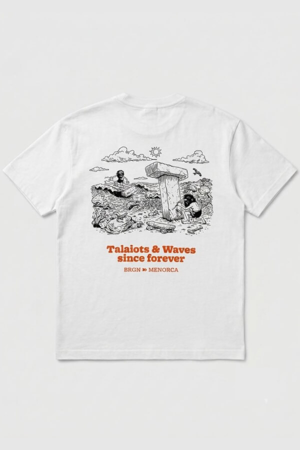 CAMISETA BURAGUN TALAIOTS ORGANIC WWHITE 2